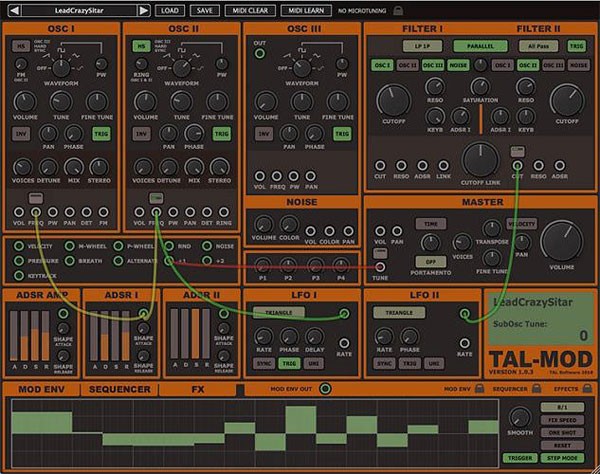 Togu Audio Line TAL Mod(声音模拟合成软件)