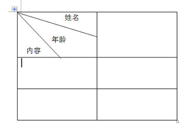 Word怎么制作多斜线表头 Word制作多斜线表头方法截图