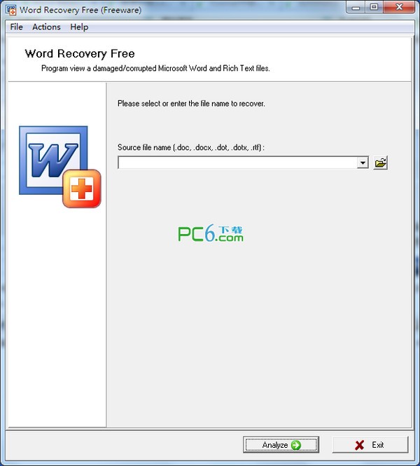 word恢复软件(Word Recovery Free)