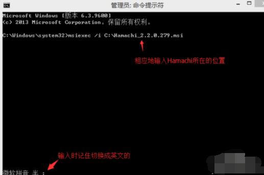 hamachi蛤蟆吃安装时出现2503、2502错误的处理方法截图