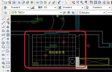 AutoCAD2016制作顶面布置图的具体方法截图