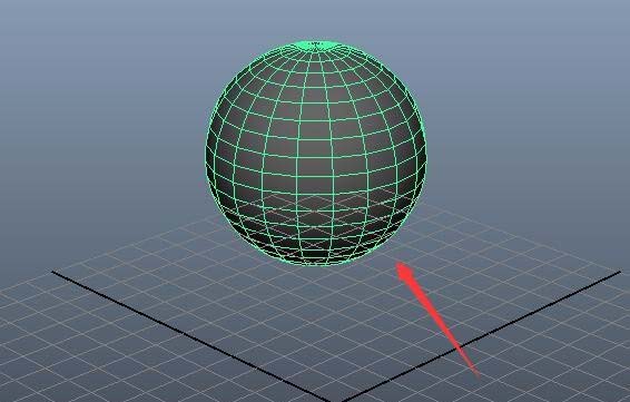 maya将球体加上重力场动画效果的方法步骤截图
