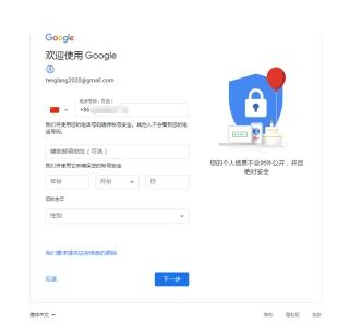 怎样才能成功注册谷歌账号？谷歌账号注册不了怎么办？截图