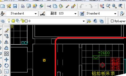 AutoCAD2016制作顶面布置图的具体方法截图