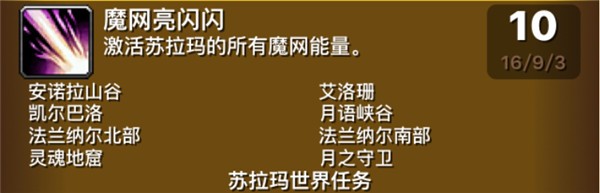 魔兽世界7.0苏拉玛魔网激活点在哪 苏拉玛魔网能量BUFF地点