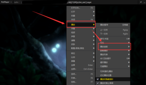 PotPlayer调整播放视频速度的方法步骤截图