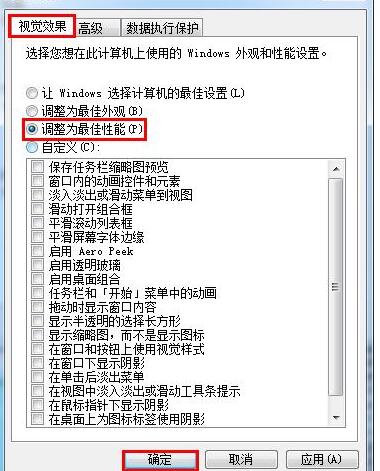 优化WIN7视觉效果的方法步骤截图