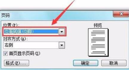 Microsoft Office 2003中插入页码的操作步骤截图