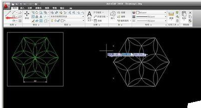 AutoCAD2016制作一个六角镶花图形的操作教程截图