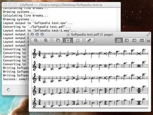 乐谱排版软件(lilypond)
