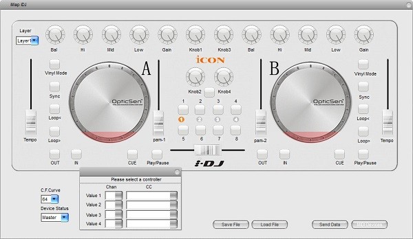 艾肯(iCON) IDJ混音控制器